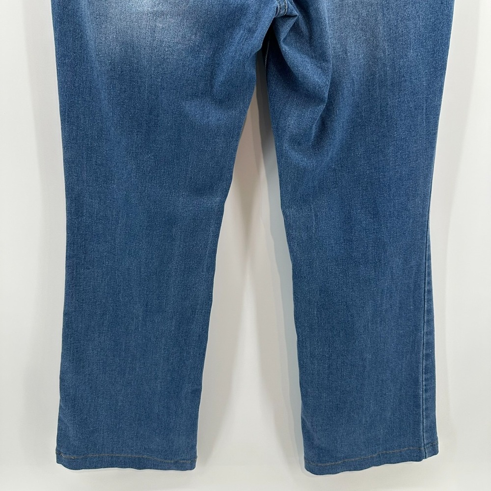 Nicole Miller New York Soho Jeans Womens 10 Blue Denim High Rise Bootcut Stretch - Picture 4 of 10